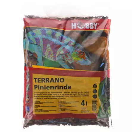Terrano Männynkuori Haketta 4L - Hakkeet terraarioon - D34020 - 2