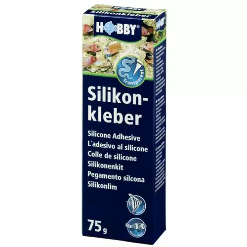 Akvaariosilikoni, Läpinäkyvä 75G - Akvaarion silikonit - D11950 - 1