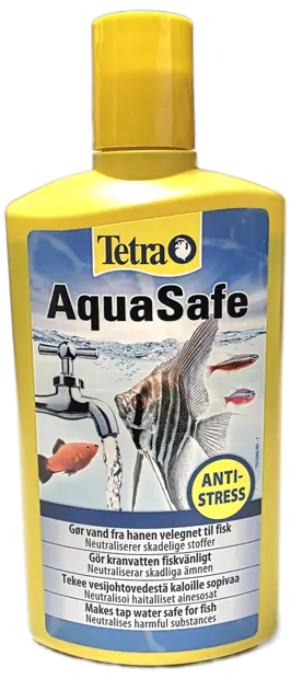 Tetra Aquasafe Vedenparannusaine 500Ml - Akvaarion vedenparannusaineet - T75933 - 2