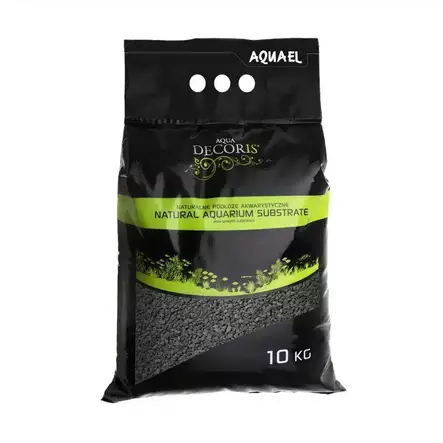 Basaltti liuske 2 - 4 mm 10 Kg - Sorat ja pienet kivet akvaarioon - AE131305 - 1
