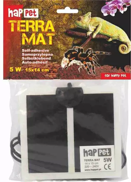 Lämpömatto Hap Pet 5w 14x15cm - Terraarion lämpömatot - HAPG305 - 1