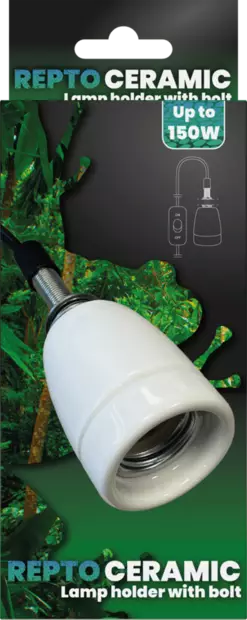 Repto Keraaminen lampunkanta E27 - Lampunkannat ja johdot terraarioon - AR2300005 - 1
